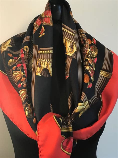 foulard hermes vintage|vintage Hermes scarf price guide.